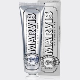 تصویر خمیر دندان سفید کننده مارویس Marvis Whitening Mint حجم ۸۵ میل Marvis Whitening Mint Toothpaste 85 ml