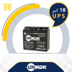 تصویر باطری ۱۸ امپر ups باطری ۱۸ امپر ups