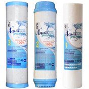 تصویر فیلتر تصفیه آب آکوا مدل SFT300 NEW مجموعه ۳ عددی 