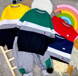 تصویر بلوز شلوار پسرانه پنبه 