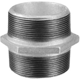 تصویر مغزی گالوانیزه اب 1.1/4 - اینچ برزیلی HEXAGON NIPPLE 