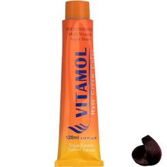 تصویر رنگ مو گیاهی ویتامول سری Mahogany مدل Dark Blonde شماره 6.55 