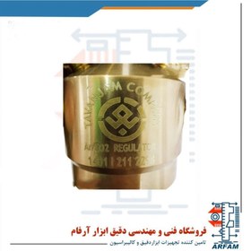 تصویر مانومتر آرگون و CO2 توان جم دو گیج مدل TJI0211 Tavan Jam Ar/Co2 Regulator TJI0211