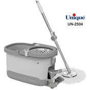 تصویر سطل و تی پدال دار یونیک کد 2504 _ طوسی unique pedal bucket and tee code 2504 _ tusi