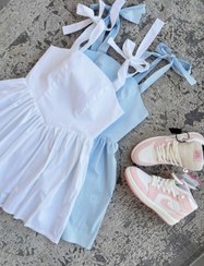 تصویر پیراهن دخترونه کوتاه ملورین 