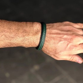 تصویر دستبند چرمی کد ۱۴ Bracelet code 14