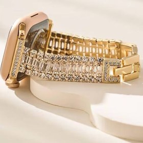 تصویر بند اپل واچ مدل نگینی BA1319 W19 