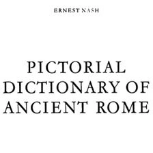 خرید و قیمت دانلود کتاب Pictorial Dictionary of Ancient Rome 1961 | ترب