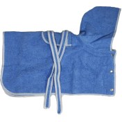 تصویر حوله تن پوش فانتزی سگ و گربه با دکمه و بند کمر سایز متوسط 