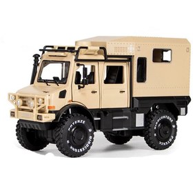 تصویر ماشین اسباب بازی بنز یونیماگ طرح نفربر جنگی 