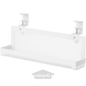 تصویر سینی نظم دهنده کابل ایکیا مدل IKEA FÖRSÄSONG رنگ سفید 