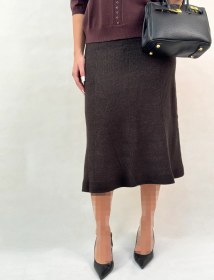 تصویر دامن بافت کلوش 