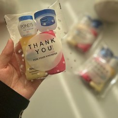 تصویر پک آرایشی مسافرتی چهارتایی 