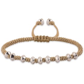 تصویر دستبند نقره رتان BSi-070