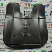 تصویر بادگیر پلاستیکی جلوی سپر انواع موتور سیکلت هندا مشکی 