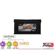 تصویر باتری سیلد (اتمی) 12 ولت 55 آمپر نیرو صبا باتری Niro SabaBattery 55 Ah 12V