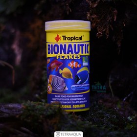 تصویر غذا ماهی آب شور بیونیتیک پولکی تروپیکال Bionautic Flakes Tropical 50 g 