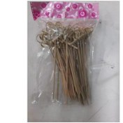 تصویر چوب بامبو گره دار 