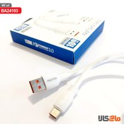 تصویر کابل دوسر تایپ سی برند pector مدل ldo-x50 فست یک متری 