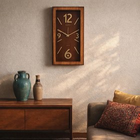 تصویر ساعت دیواری آرتا مدل 447 مستطیل 