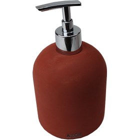 تصویر جا مایع دستشویی سنگی AXOR (آکسور) مدل Rosalina (روزالینا) رنگ آجری( pdcm5) 