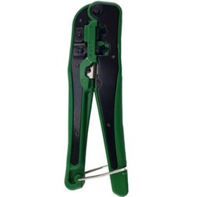 تصویر آچار شبکه دسته سبز و مشکی wj-335 CRIMPING TOOL WJ-335