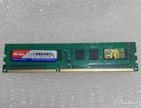تصویر رم 4 گیگ DDR3 باس 1600 M-TEC 