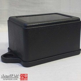 تصویر جعبه 7×4×3 گوشواره دار پیچی مشکی 