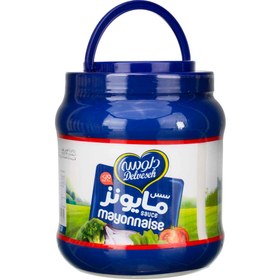 تصویر سس مایونز دلوسه 2 کیلویی 