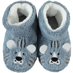 تصویر Boys Erkek Çocuk Panduf 19-24 Numara Gri 