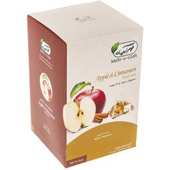 تصویر دمنوش سیب و دارچین تی بگ مهرگیاه Mehr-e-Giah apple and cinnamon herbal tea bags