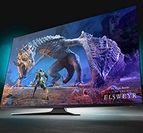تصویر مانیتور بازی OLED جدید AW 55 اینچ: AW5520QF ، Wo ... AW 55 Inches OLED Gaming Monitor