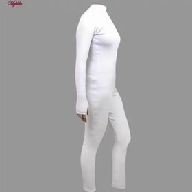 تصویر اورال ورزشی زنانه ایفل مدل زیپ دار سفید کد 4722-03 ماییلدا 