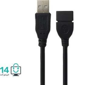 تصویر کابل افزایش طول USB گلد اسکار طول 1.5 متر 