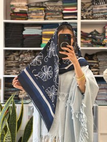 تصویر روسری گلدار 