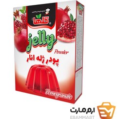 تصویر پودرژله انار - 100 گرم(جعبه) گلها 