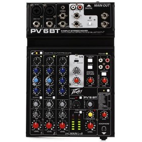 تصویر میکسر صدا پی وی مدل PV 6BT Peavey PV 6BT