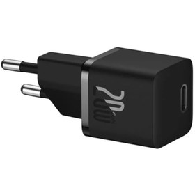 تصویر شارژر دیواری بیسوس مدل GaN5 CCGN050101 20W Baseus GaN5 CCGN050101 20W EU Wall Charger