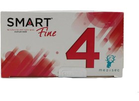 تصویر سر سوزن قلم انسولینsmart-سایز 4(بسته 100عددی) 