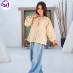 تصویر شومیز تک سبز گلناز برای۱۰سال به بالا 