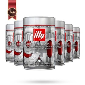 تصویر 6 عدد پودر قهوه قوطی ایلی illy مدل کلاسیکو سری لیمیتد ادیشن Limited Edition Classico وزن 250 گرم 