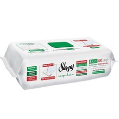 تصویر دستمال مرطوب اسلیپی بسته ۵۰ عددی 