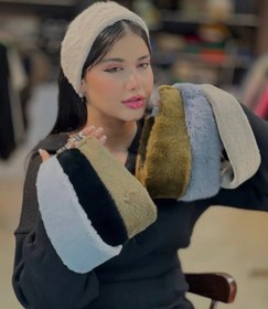 تصویر هدبند روسی - قهوه ای 