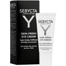 تصویر کرم دور چشم مدل پرکننده چروک سبیکتا حجم15میلی لیتر Sebicta Wrinkle Filler Eye Cream, 15 ml