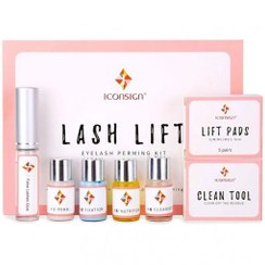 تصویر پک لیفت ابرو و مژه آیکون ساین مدل لش لیفت LASH LIFT