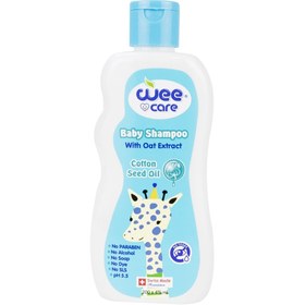 تصویر شامپو بچه وی کر حجم ۲۰۰ میلی لیتر حاوی روغن پنبه دانه و عصاره جو 