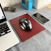 تصویر موس پد یا ماوس پد چرم طبیعی بهبودگر مدل BHM102 