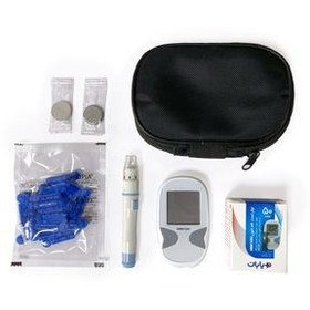 تصویر دستگاه سنجش قندخون دیابان مدل SMM1000 همراه ۵۰ عدد نوار تست Diaban Glucose Test Device SMM1000