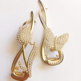 تصویر گیره چفتی نگین دار 