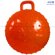 تصویر توپ ورزشی ایروبیک 350 گرمی ( قرمز ) 